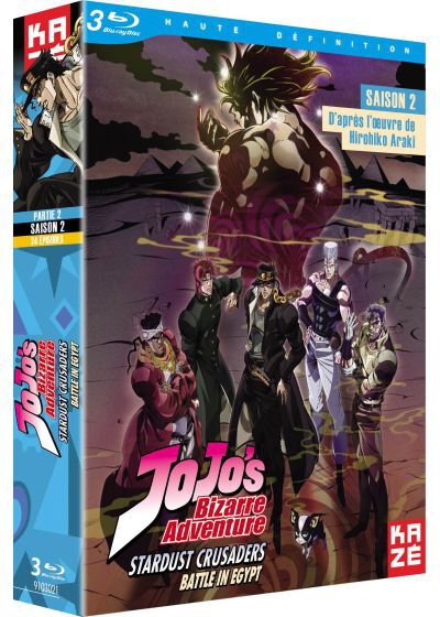 JOJO'S BIZARRE ADVENTURE - SAISON 2 : STARDUST CRUSADERS - PARTIE 2/2 - BLU-RAY (Franz&ouml;sisch) image number 0